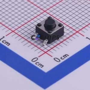 TS-1109S-B-A Tactile Switch SMD-4P,4.5x4.5mm Switch Single Pole Single Throw Round Button 1.6N Vertical Mount - Product Image 1