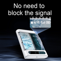 Brouilleur anti-enregistrement ultrasonique RPM à 48 têtes, portée de détection 10-20m - Bloqueur audio portable pour la protection de la vie privée en cabine téléphonique