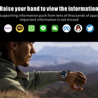Montre Connectée VVS Outdoor Sport Multifonction Boussole GPS Positionnement Suivi Exercice Moniteur Cardiaque IP68 Étanche