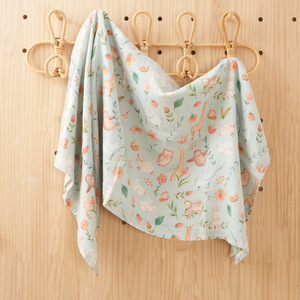 Pantalla Digital algodón orgánico religioso <span class=keywords><strong>Cristo</strong></span> inspirador curación manta recién nacido Biblia muselina Swaddle tela fibra bebé regalo - Product Image 2