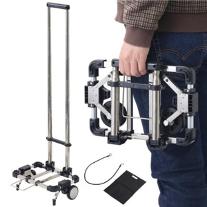 Carrito de Mano Plegable Portátil Mini de Acero Inoxidable para Camping al Aire Libre, Precio de Fábrica en China - Product Image 2