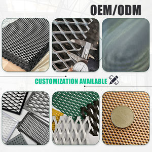 Malla Metálica Expandida de Acero Galvanizado por Inmersión en Caliente ASTM, Lámina de Placa de Diamante para Pisos, Pasarelas, Construcción, Paneles de Cerca - Product Image 3