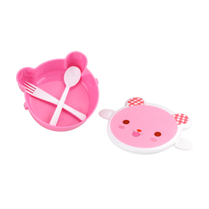 Recipientes de plástico sin BPA, caja de almacenamiento de comida para bebés con tapa, tazón para refrigerios, caja Bento de dibujos animados, artículos de uso diario para niños, portátil para acampar - Product Image 5