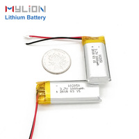 Batterie rechargeable personnalisée 3.7v 1000mah 504050 102050 703048 batterie lithium polymère 3.7v batterie lipo cellule pochette pour anneau portable