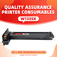 خرطوشة حبر لونبيك متوافقة 335X W1335X سوداء بالكامل للاستخدام مع طابعات HP LJ MFP M438/M442/443/440