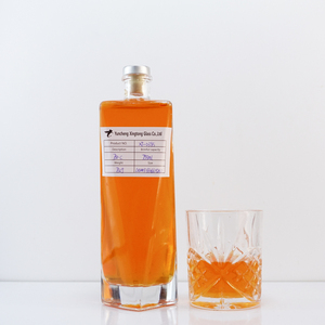 750ml 500ml Design unique personnalisé Vodka Whisky Tequila <span class=keywords><strong>Rhum</strong></span> Gin Bouteilles en verre vides avec bouchon en aluminium argenté - Product Image 6