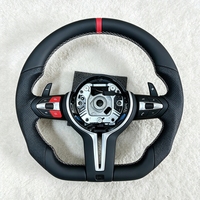 Volant de voiture en cuir pour BMW F30 F32 F10 F15 F36 F20 F22 F25 F32 F48 F80 F84 F90 M3 M5 E60 E71 E90 M Volant sport