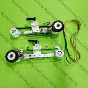 1 Juego de rueda de prensa de 325mm BSA06440000GP BSA06440000GQ, cepillo Cpl de rodillo para máquina troqueladora <span class=keywords><strong>Bobst</strong></span> 102E, piezas de repuesto de rueda - Product Image 5