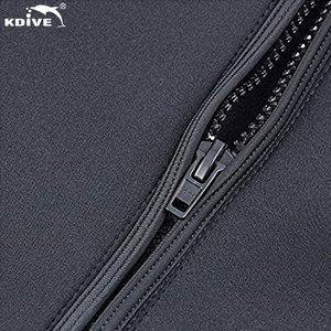 KDIVE-traje de <span class=keywords><strong>neopreno</strong></span> de manga larga personalizado para hombre y <span class=keywords><strong>mujer</strong></span>, <span class=keywords><strong>chaqueta</strong></span> de <span class=keywords><strong>neopreno</strong></span> de 2mm y 3mm - Product Image 5