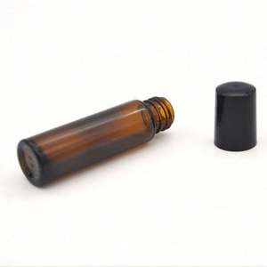 Frascos de Vidrio Ámbar Transparente de 1ml, 2ml, 3ml, 5ml, 10ml, 15ml con Rodillo Metálico para Aceites Esenciales y Perfumes, Personalizables con Estampado en Caliente - Product Image 3