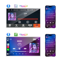 Écran de voiture 7 pouces, moniteur portable sans fil Carplay Android Auto, autoradio MP5, lecteur stéréo avec navigation GPS
