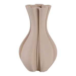 Vaso moderno scolpito e stampato in 3D per l'arredamento del soggiorno, vaso decorativo per fiori da comodino della camera da letto, decorazione da tavolo. - Product Image 3