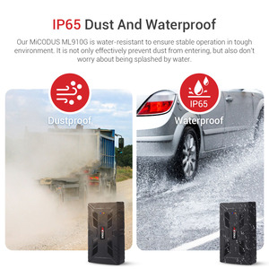 Dispositif de <span class=keywords><strong>suivi</strong></span> 4G portable pour <span class=keywords><strong>conteneur</strong></span> de fret, application gratuite, Micodus ML910G, traceur GPS magnétique, localisateur, 10000 mAh, longue autonomie - Product Image 2
