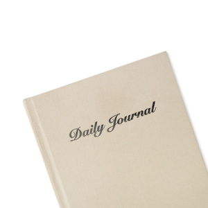 Hoge Kwaliteit A5 Linnen Planner Nieuw Ontwerp Fancy Stof Hardcover Dagboek Met Lint Mooi Zelfzorgboek - Product Image 1