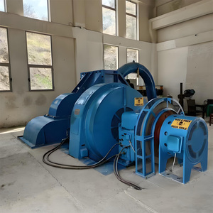 Plantas de Energía Hidroeléctrica <span class=keywords><strong>Forster</strong></span> XJ 475 de 100kW-1MW, Generador de Turbina de Agua, Diseño de Panel de Control Integrado 5 en 1, Cabezal de 100-300m - Product Image 1