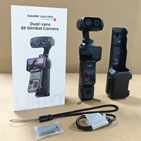 Caméra de poche stabilisée Insta360 Luna Pro Ultra avec capteur 1 pouce, conçue en collaboration avec Leica, caméra de vlogging 4K240fps, achat en gros