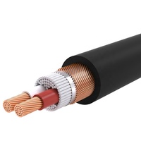 Câble Microphone PVC Ultra-Flexible CEKOTECH 5,8 mm, Lot en Vrac, Connecteur XLR 2x0,22 mm² pour Système Audio Micro et Haut-Parleur de Diffusion