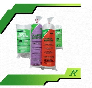 Toile à goutte extra large, feuille <span class=keywords><strong>de</strong></span> peinture en plastique du <span class=keywords><strong>peintre</strong></span>, cache-poussière durable - Product Image 5