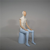 Mâle Mannequin Complet Du Corps Mâle Mannequin Assis Mannequin En Fiber De Verre