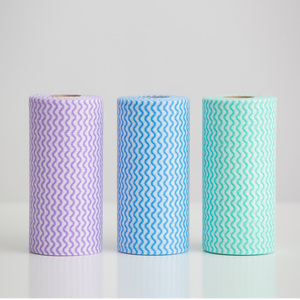 Chiffon de nettoyage non tissé réutilisable pour la <span class=keywords><strong>maison</strong></span>, la cuisine, la voiture, pour usage humide et sec, <span class=keywords><strong>lingettes</strong></span> nettoyantes de qualité supérieure avec forte absorption d'eau - Product Image 2