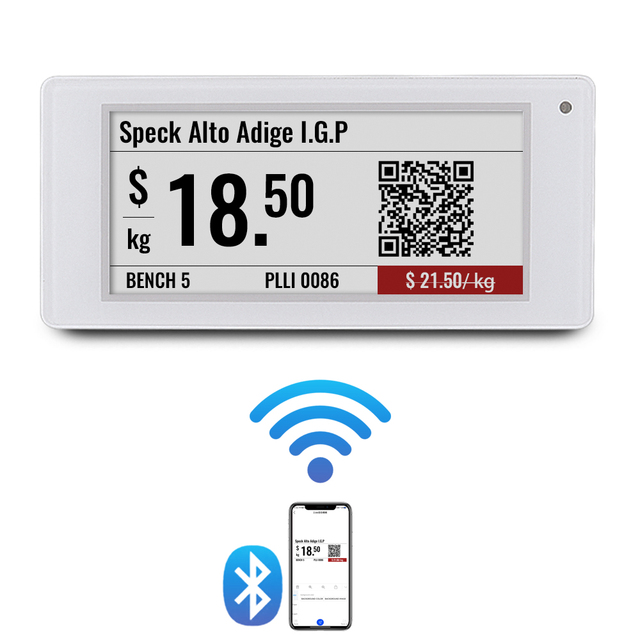 Esl Rfid Esl Supermarket Digital Price Tags Electronic Shelf Label for Shop