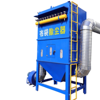 1. Colector de Polvo de Bolsa de Alta Eficiencia de Filtración, Extractor de Polvo Industrial para Minería de Cemento y Carpintería