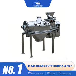 Machine de séparation vibrante centrifuge scellée à flux d'air de qualité alimentaire pour tamisage de farine d'amidon et de poudre de riz - Product Image 1