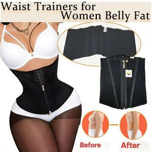 Corset amincissant Hot Fajase avec fermeture éclair, gaine de compression abdominale post-opératoire BBL Lipo, haut de sport pour femme avec 13 baleines en acier - Product Image 2