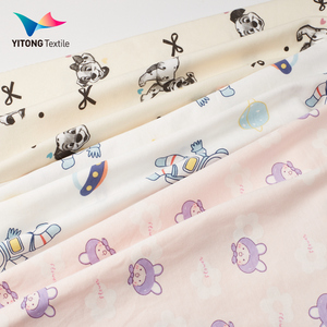 Vải <span class=keywords><strong>cotton</strong></span> jersey dệt kim in kỹ thuật số tùy chỉnh 160gsm, vải <span class=keywords><strong>cotton</strong></span> mềm mại cho bé, vải 100% <span class=keywords><strong>cotton</strong></span> cho quần áo trẻ em - Product Image 2