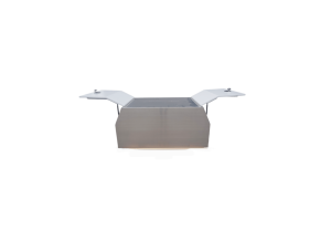 Boîte à outils pour camionnette en aluminium à double couvercle, boîte de rangement pour pick-up à deux portes avec serrure - Product Image 3