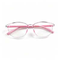 Gafas Ópticas para Niños CF-89005, Anti Luz Azul, Control de Miopía, Montura Ligera de TR90, Almohadillas Nasales de Silicona Suave, Lentes TAC, Escolares