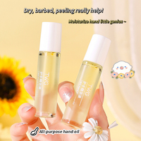 Sérum pour les mains en roll-on TWG Private Label, portable, anti-fissures, à l'huile de tournesol, hydratant, huile essentielle pour les mains