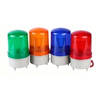 Feu de signalisation LED en forme de tour avec buzzer LED plat 220V en plastique, couleurs rouge, vert, jaune, bleu, pour avertissement
