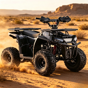 Expédition rapide, <span class=keywords><strong>Quad</strong></span> ATV 110/125/140CC, Quadricycle tout-terrain 4.7-7.3KW avec capacité de chargement de 20 pieds et 36 pièces - Product Image 1