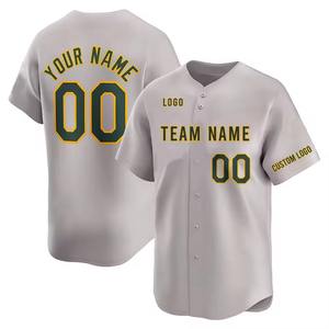 แจ็กเก็ตตีเบสบอลผ้าโพลีเอสเตอร์เนื้อนุ่มออกแบบได้ตามต้องการฤดูร้อนน้ำหนักเบามีซับลิเมตไซส์ใหญ่สำหรับผู้ใหญ่และวัยรุ่น - Product Image 3