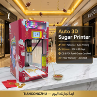 Nueva Impresora 3D de Arte en Azúcar Automática 2026, Estilo Chino, 400 Patrones, Máquina de Dulces de Grado Alimenticio, para Centros Comerciales, Eventos Deportivos, Temporada de Fútbol, CE FDA
