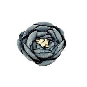Flores de tela 3D de 3.5 cm, rosas de tela hechas a mano para bodas, joyería, zapatos, sombreros, broches, accesorios para el cabello - Product Image 5