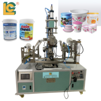 Nouvelle presse à chaud pneumatique semi-automatique 220V pour le marquage multicolore de seaux, barils et films plastiques