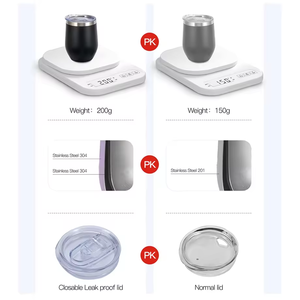 Bicchiere da Vino da Viaggio Isolato a Forma di Uovo 12 oz Tazza Termica in Acciaio Inox per Caffè con Coperchio Chappellet per France <span class=keywords><strong>Max</strong></span> & Jack's - Product Image 6