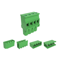 DERKS 508mm500m bornier PCB enfichable avec prise à broche droite coudée KF2EDG remplacement pour application à ressort Type MCS