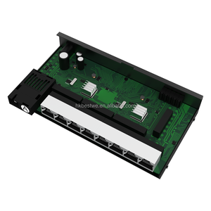 อุปกรณ์แปลงสื่อระบบใยแก้วนำแสงโหมดเดียว1 * SC 8 * Rj45 10/100/1000ม. - Product Image 4