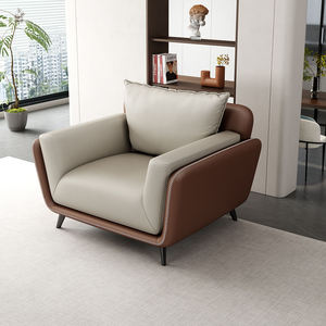 Juego de Sofás Seccionales de Oficina de Tres Plazas, Estilo Ejecutivo Moderno, Lujoso y Elegante, Minimalista, para Apartamentos Pequeños y Hoteles, Venta al Por Mayor - Product Image 3