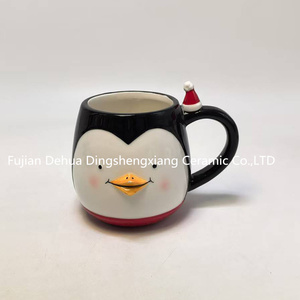 Taza de café de Navidad con <span class=keywords><strong>precio</strong></span> barato, taza de café de cerámica con forma de hombre de jengibre - Product Image 6