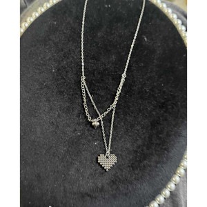 Tending elegante angelo farfalla oro argento moda ciondoli collane di lusso carino ragazza vendita calda prodotto all'ingrosso - Product Image 1