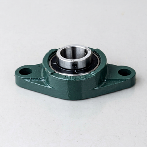 Unité de palier à billes sphérique extérieur UCFL204 avec boîtier en fonte, palier à semelle à bride pour convoyeurs et équipements agricoles - Product Image 1