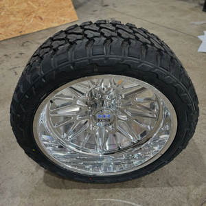 RCSR OEM ODM Llantas Forjadas de 2 Piezas de 24, 26 y 28 Pulgadas con Diseño Cóncavo, Plateadas, 5x114.3 6x139.7 para Jeep de 6 Birlos y Chevrolet Bel Air - Product Image 4