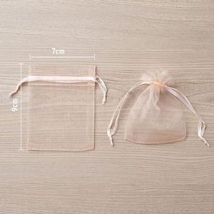 Mesh Gift Wrap Organza Bags Mixed Color <b>Drawstring</b> Jewelry <b>Pouches</b> Sheer Mesh Sachet for Candy Toy Makeup Toiletry <b>Pouch</b> Bulk - Product Image 3