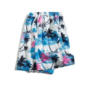 Shorts de plage fins et tendance pour hommes, imprimés, amples, décontractés, style pyjama, pantalons <span class=keywords><strong>cinq</strong></span>-quarts, vente en gros - Product Image 5