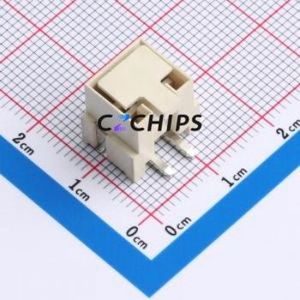 WAFER-VH3.96-2PLT-W1-P Wire-to-Board Pin Header SMD,P=3.96mm Connector 1x2P 3.96mm Vertical Mount 2P - Product Image 1