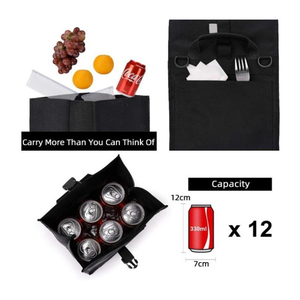 Personality Custom Letter Printing Pattern Waterproof Lunch <b>Box</b> <b>Cooler</b> Bag Food Insulated Thermal Oxford Fabric Shoulder - Product Image 6